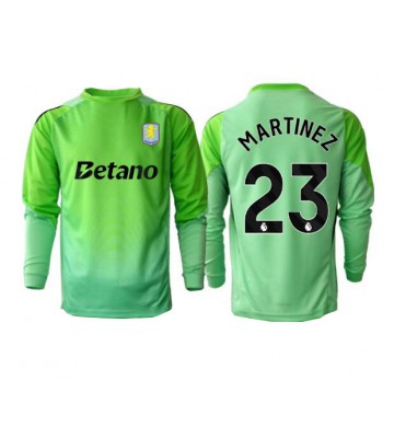 Aston Villa Emiliano Martinez #23 Goalkeeper Replica Away Stadium Shirt 2025-26 Long Sleeve